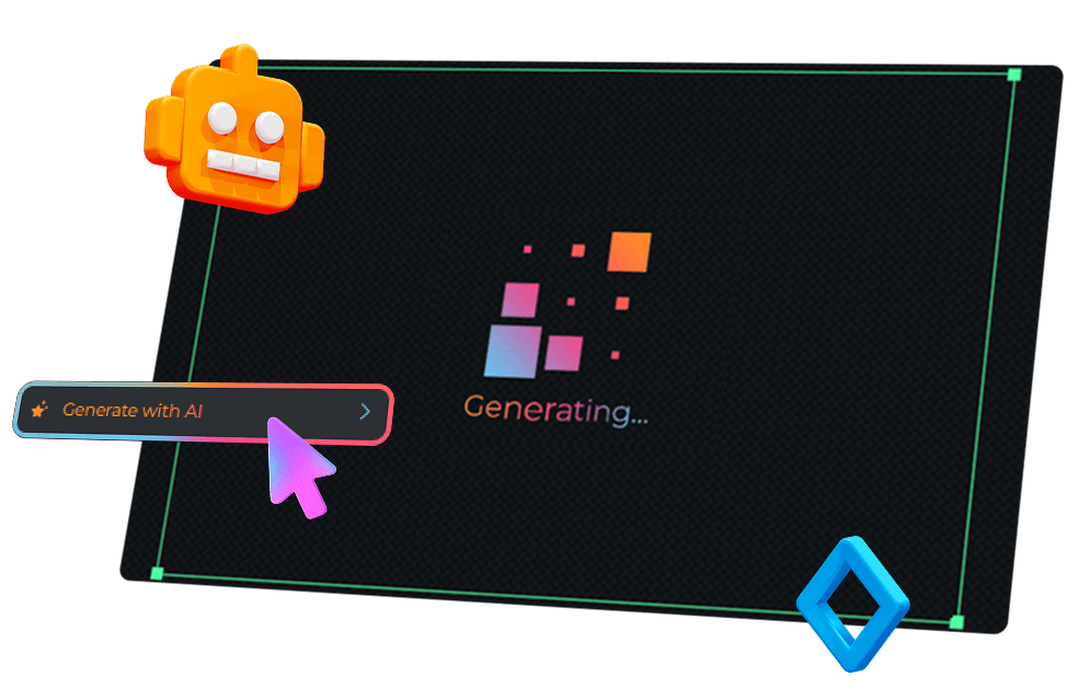 Streaming app generating webcam overlay automatically with AI.