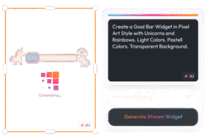 AI Widget Maker | Create Custom Stream Widgets