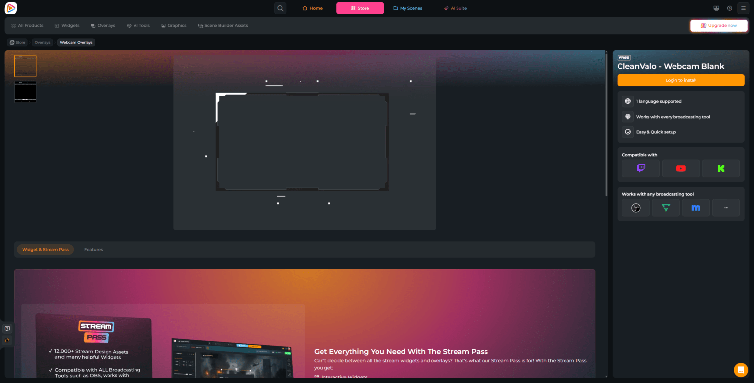 Free & Premium Facecam Overlays | Stand Out In Your Livestream