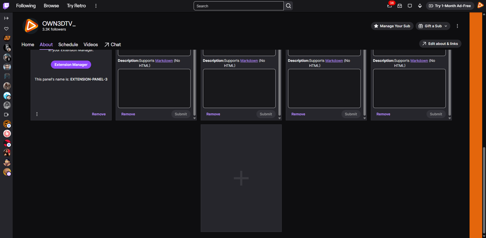Twitch Panels Designs | Upgrade Your Twitch Channel Look Now